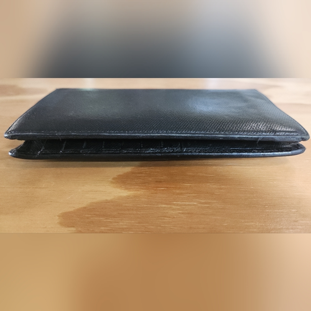 Vintage CHANEL Sevruga Caviar CC Yen  Wallet - Picture 4 of 15